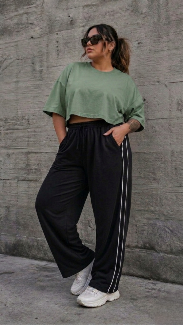 Remeras crop oversize
