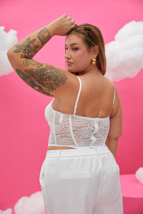 Corset encaje importado