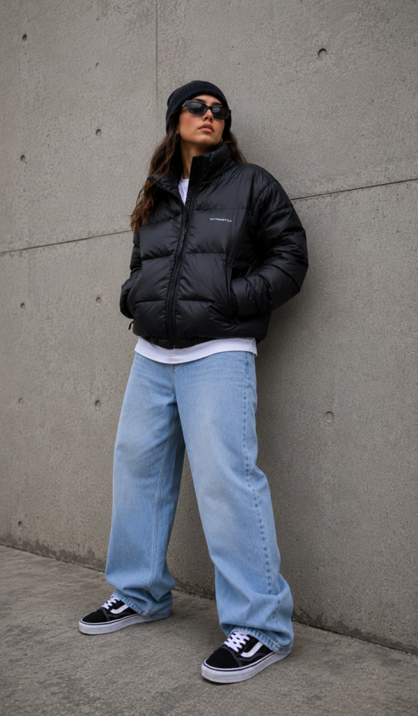 Campera puffer importado