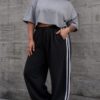 Remeras crop oversize