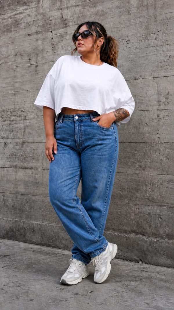 Remeras crop oversize