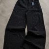Jean wideleg strass
