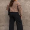 Chaqueta gamuza flecos