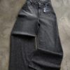 Jean wideleg strass