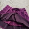 Short pollera tableada gamuza