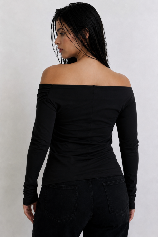 Blusa camiseta v cruzada