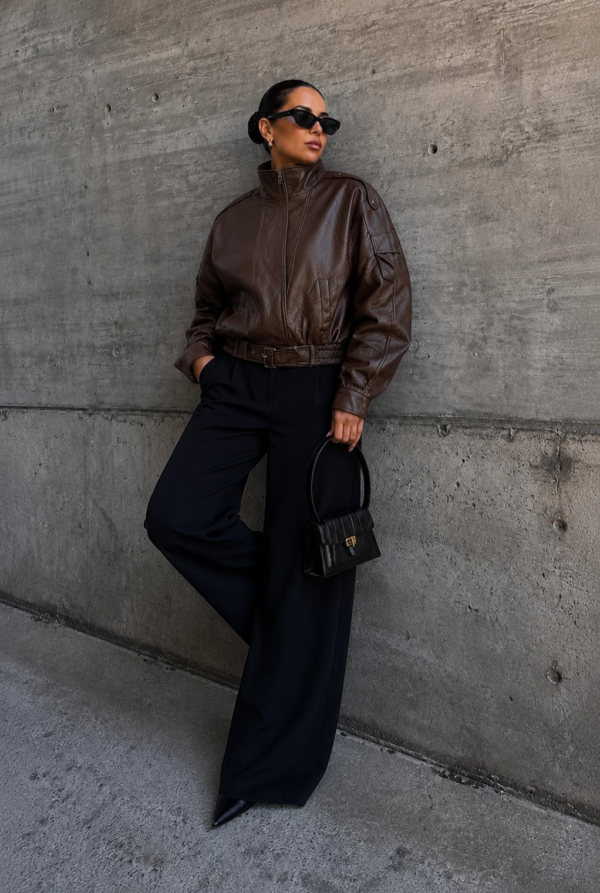 Chaqueta Morticia brown